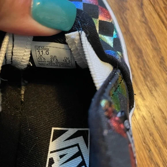 Kids Vans Size 11 - Picture 3 of 4